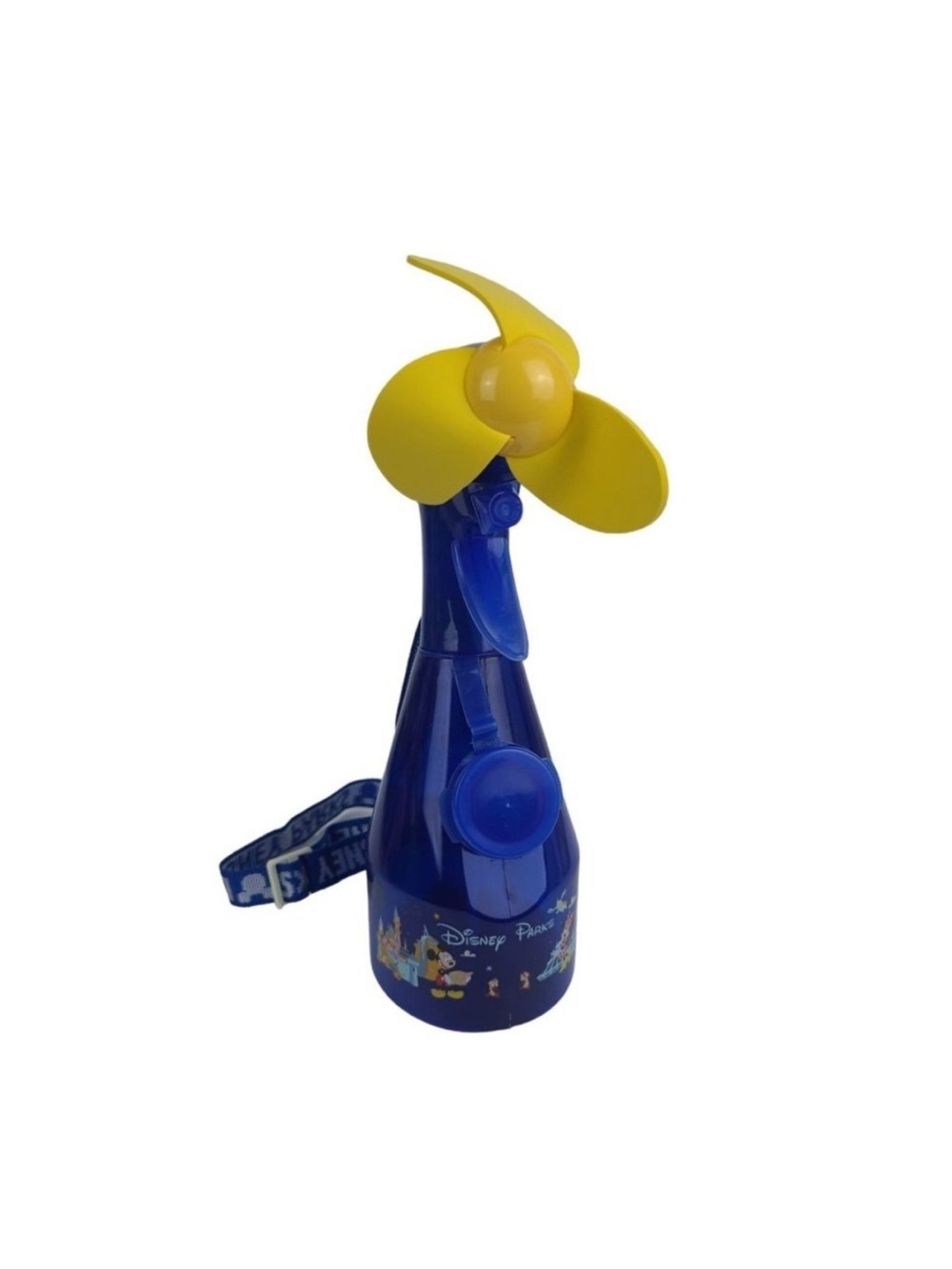 Walt Disney Parks Misting Water Spray Bottle Fan with Lanyard